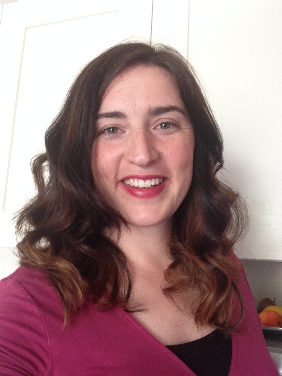 Self employed businesswoman, mum, horse rider, goat keeper, all round smiley person.