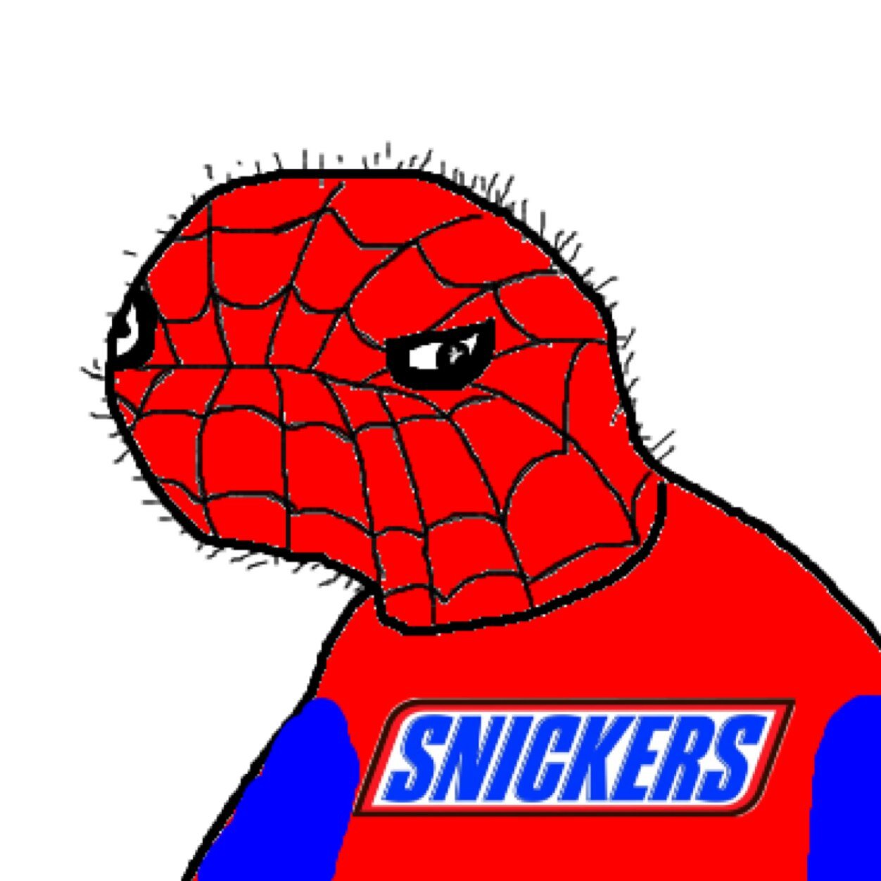 am fatas spodermen. teh othr spodermen is ai skiny bish lak wtf eet ai sandwish or somthing. i gawt twiter cuz teh hushtegs look lak wafels #fatpplsweg