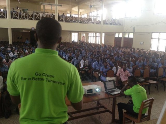 Founder of Ghana youth climate coalition and national coordinator of IYEPC.