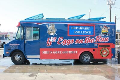 MRE's gone gourmet. Serving tasty breakfast and lunch on the streets of L.A.