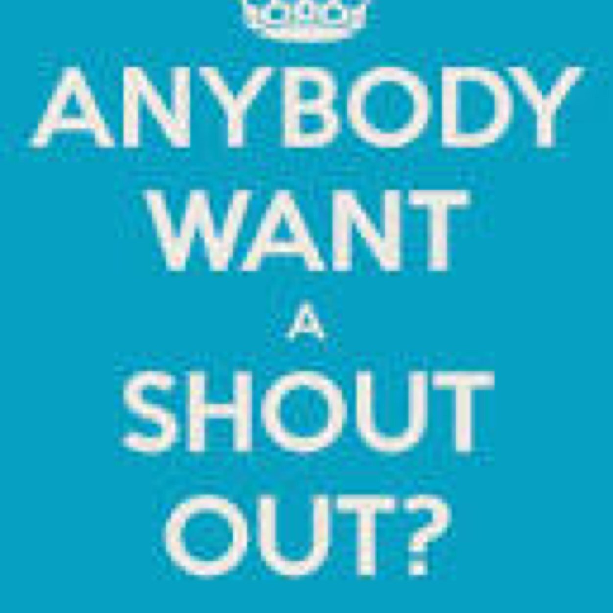 Follow for a shoutout doing everyone