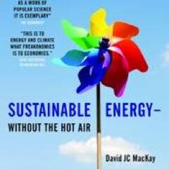 WithoutHotAir's profile picture. Sustainable Energy - without the hot air. This book is a  friendly and realistic guide to weaning ourselves off fossil fuels.