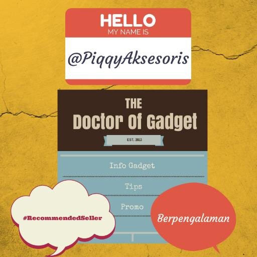 All about Gadget Go Follow @PiqqyAksesoris | Suka berbagi Info, Tips & Promo | Cek FAV |  SMS : 08561746416 | Pin:2875EC9C