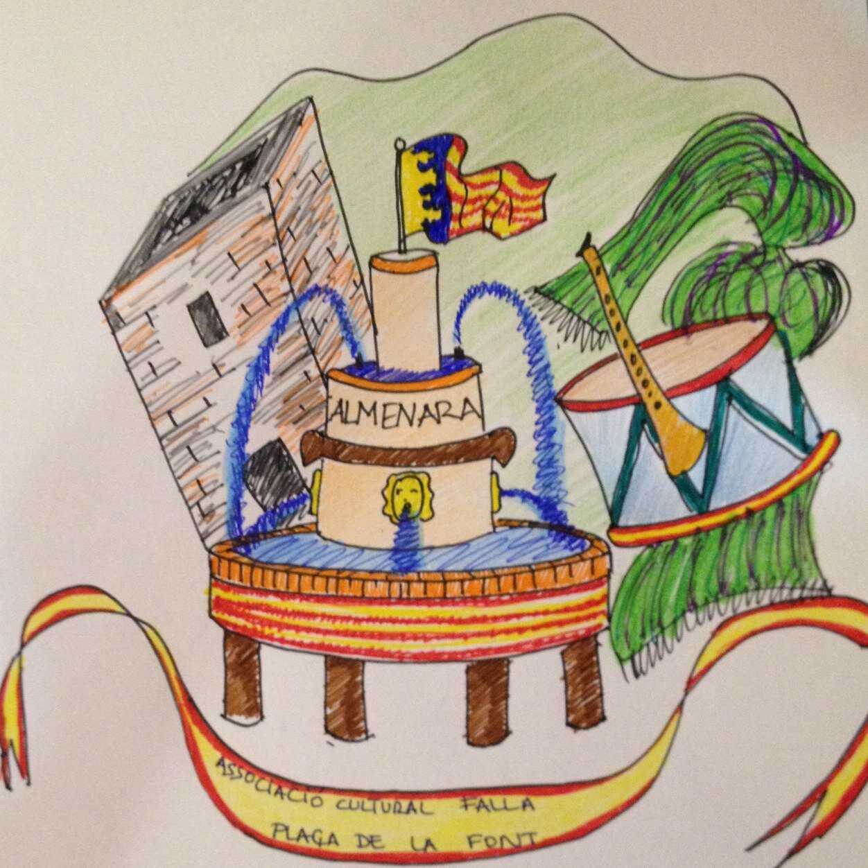 FALLALAFONT's profile picture. FALLA PLAÇA DE LA FONT, ALMENARA