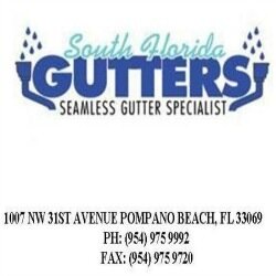 Experts in the South FL area for all your GUTTER needs.