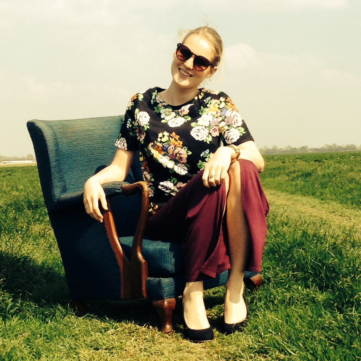 Once upon a time there was a girl with a heart for vintage fashion and a healthy lifestyle