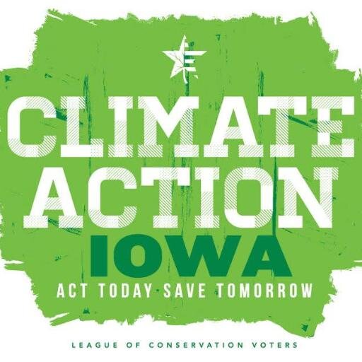 ClimateActionIA's profile picture. A project of the League of Conservation Voters that uses youth outreach and grassroots organizing to turn environmental values into priorities for Iowa.