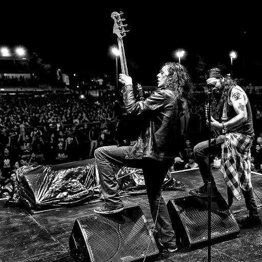 Bassplayer in @pornostarsrock