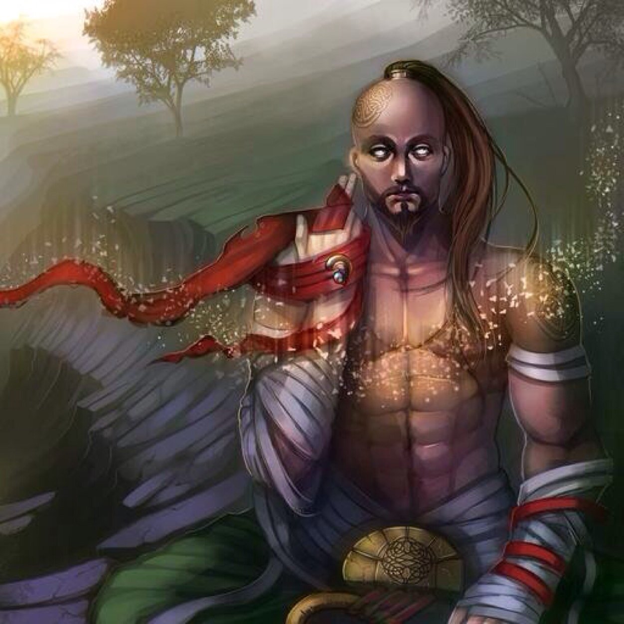 Blindness is no impairment against a smelly enemy. (#LeagueOfLegends #Roleplay #NotRiotGames)