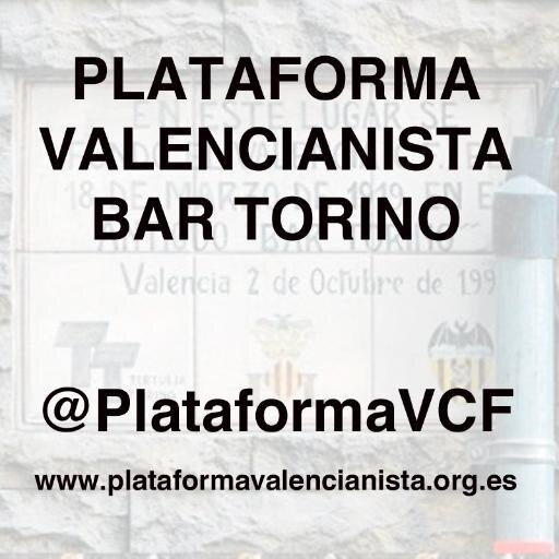 Plataforma Valencianista Bar Torino