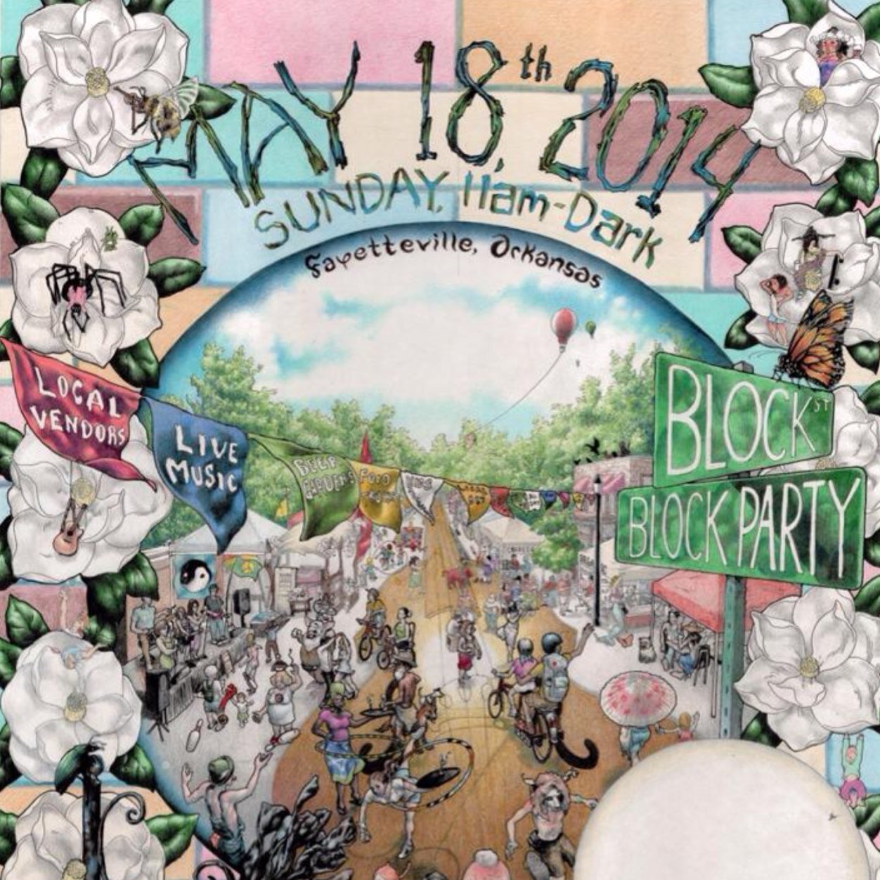 We promote locally owned and independent businesses located on Block Ave in Fayetteville, AR. BLOCK PARTY ON MAY 19, 2013 http://t.co/NCWNL8xbH3 #BlockStParty