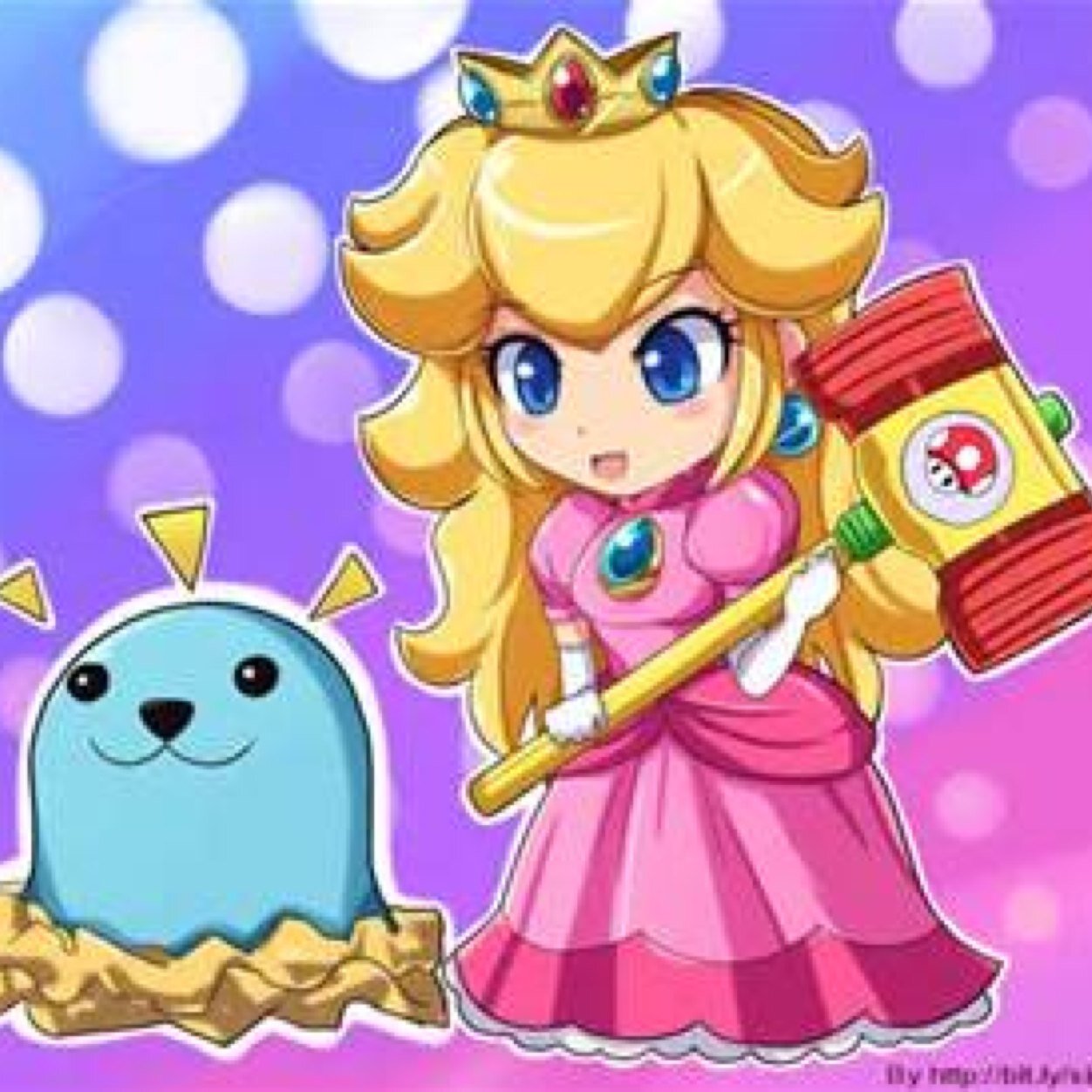 Hello, i'm Princess Peach. You probably already know me from my many kidnaps. |#PaperMario |