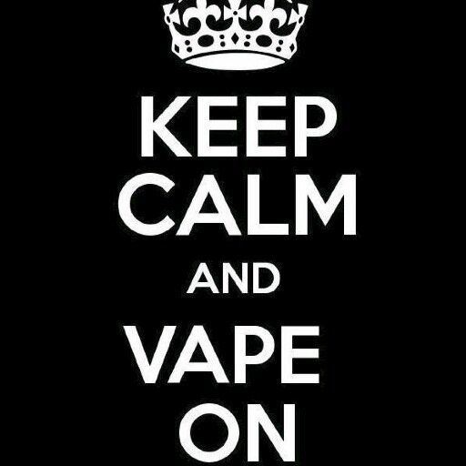 I vape, therefore I am.