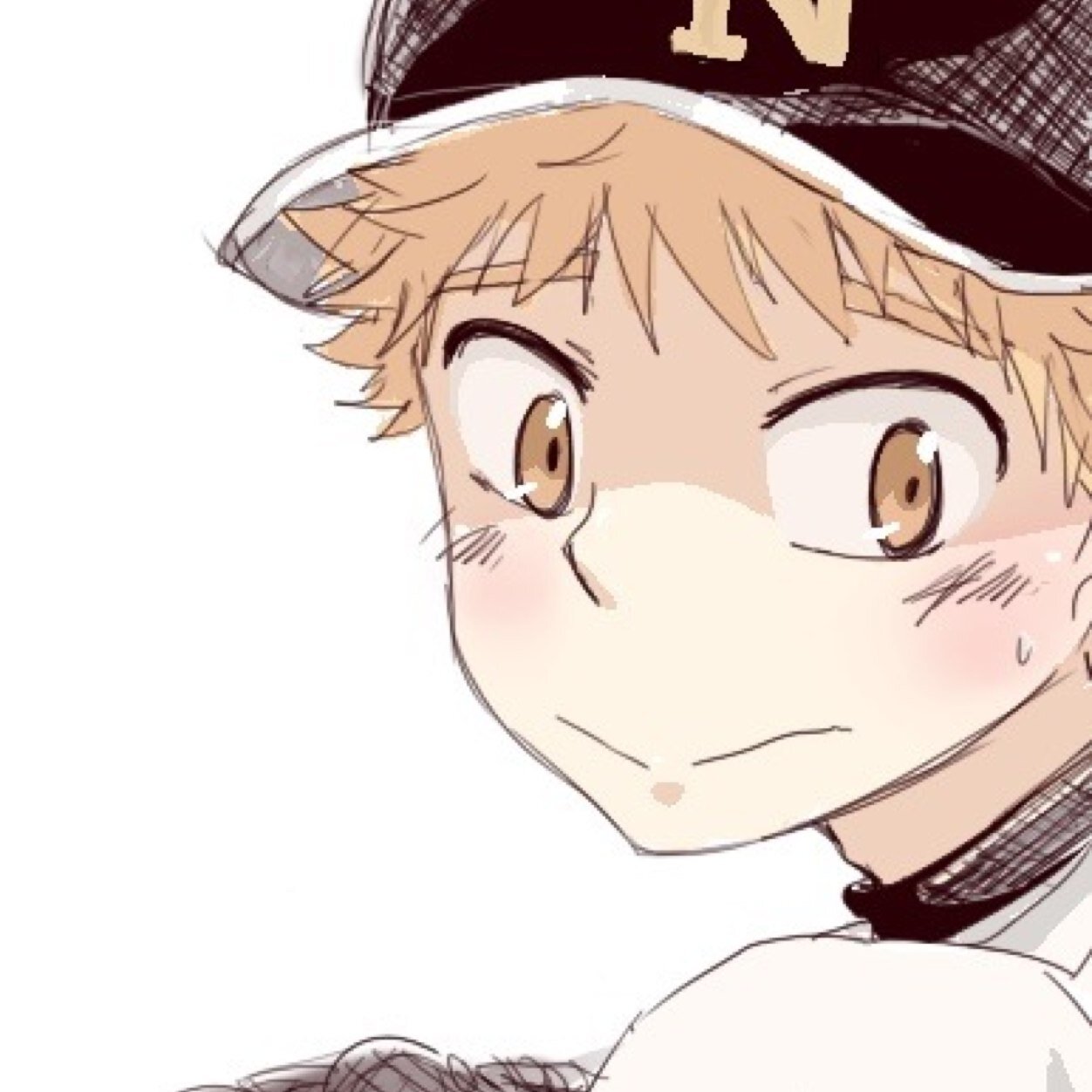 O- Oh! Did I startle you..? I'm sorry! I should get on the mound. I'll need to practice much more if my pitches are to improve! [Big Windup! RP]