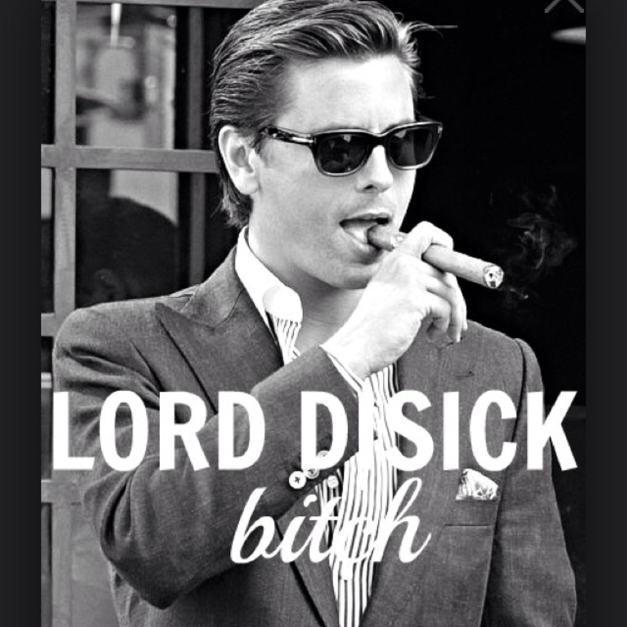 All I have in this world is my balls, and my word, and I don't break 'em for no one.