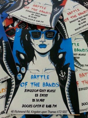 Battle of the Bands!!
On the 19th May 2014 bands will go against each other in a bid to see who is the best band in Kingston!  
Let the Battle Begin!