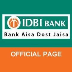 Welcome to the official handle of IDBI Bank. Follow us for banking updates and insights. Tag us for your queries @IDBI_Bank