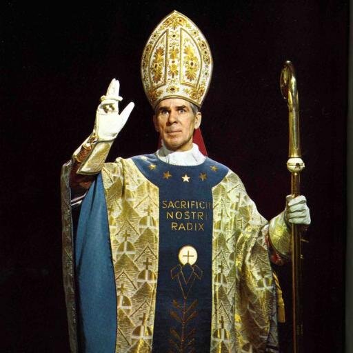 Image result for archbishop sheen