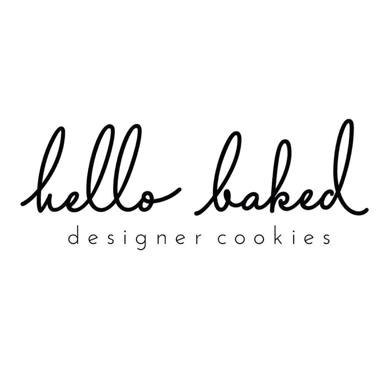 Hand-crafting designer cookies with a touch of whimsy + sophistication. // Instagram: @hellobaked