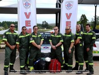 A group of volunteer paramedics who are passionate about saving lives