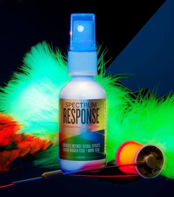 Make Your Flies & Lures Pop with Spectrum U/V Spray.Catch bigger fish more fish with the only light emitting fly and lure spray of its kind.