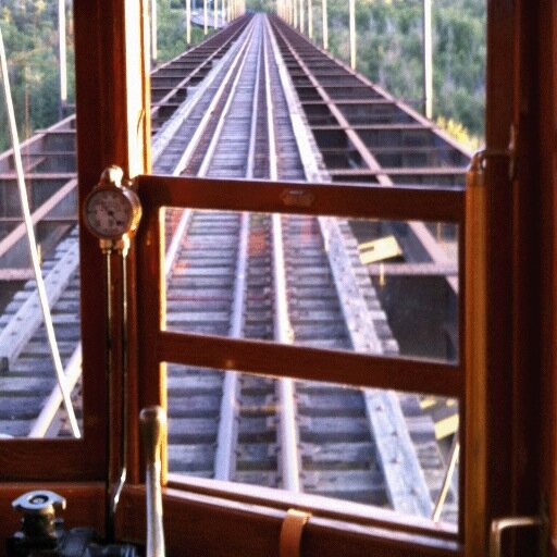 Great little shows in a 100+ year old streetcar atop the High Level Bridge. Run by  @ZiziLievers @thepeterseal @tadyeg #yeg #yegmusic