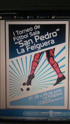 I Torneo Futbol Sala San Pedro de La Felguera, 27, 28 y 29 de Junio de 2014