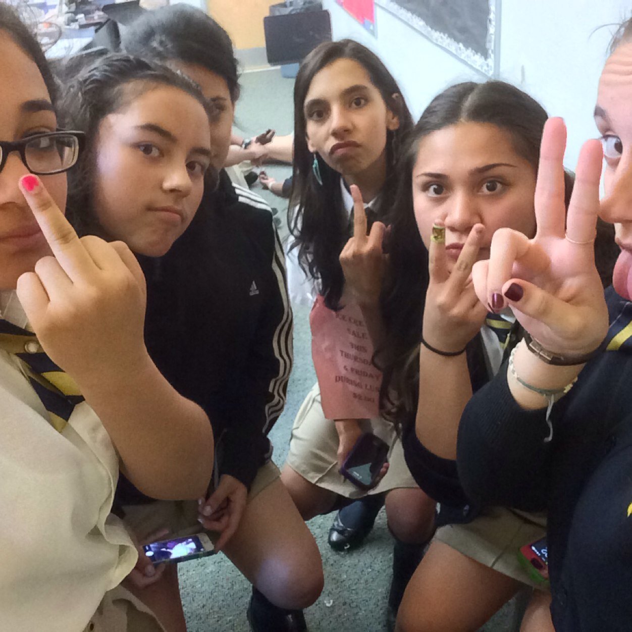 Hottest raps by six girls.