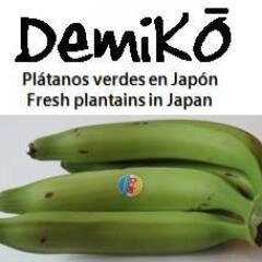 Demoko / プランテイン/ 調理用バナナ / Plantain / Platano / グリーンバナナの情報 / 美味しい食べ方 / 入荷状況 / フードフェア / 販売店情報 / 日本ではデミコオンラインで購入できます！