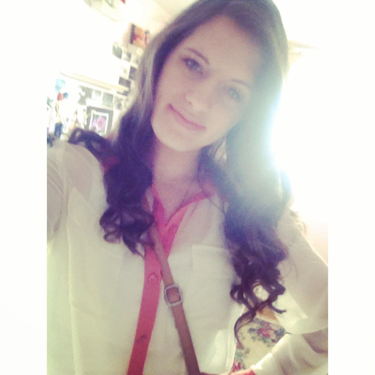Just a girl trying to hide herself and show the world what they want to see