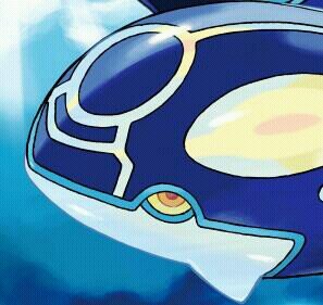 I am Kyogre, guardian and creator of the sea. I'm calm and collected, unlike my counterpart, Groudon. [Male] [Lv.80]