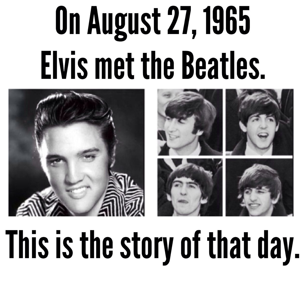 The Day Elvis met the Beatles. A story told by Joe Esposito, Elvis's best friend. Film in the making.
