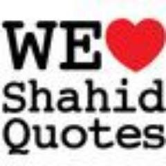 All quotes made by @shahidkapoor; his deep thoughts, philosophical or kaminey!!