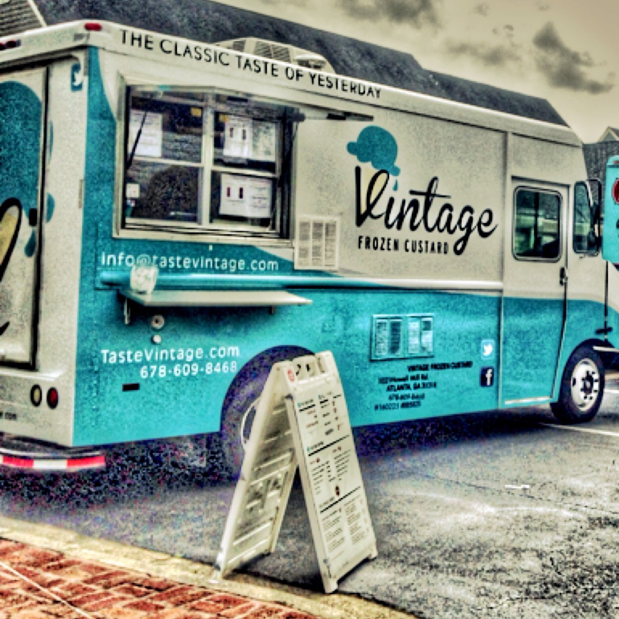 Vintage Frozen Custard Parlor & Food Truck: 1075 Canton Street Roswell Ga 30075 “The Classic Taste of Yesterday”