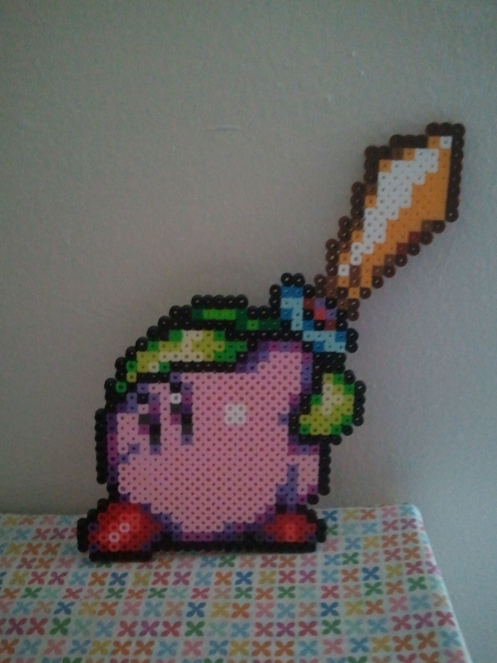 Hi, I'm Hannah.  I make video game sprites (and other awesome things, too) out of perler beads! Check out my site http://t.co/JT2F5uexmU