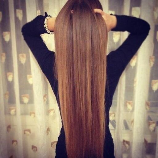 Every girl loves her hair.