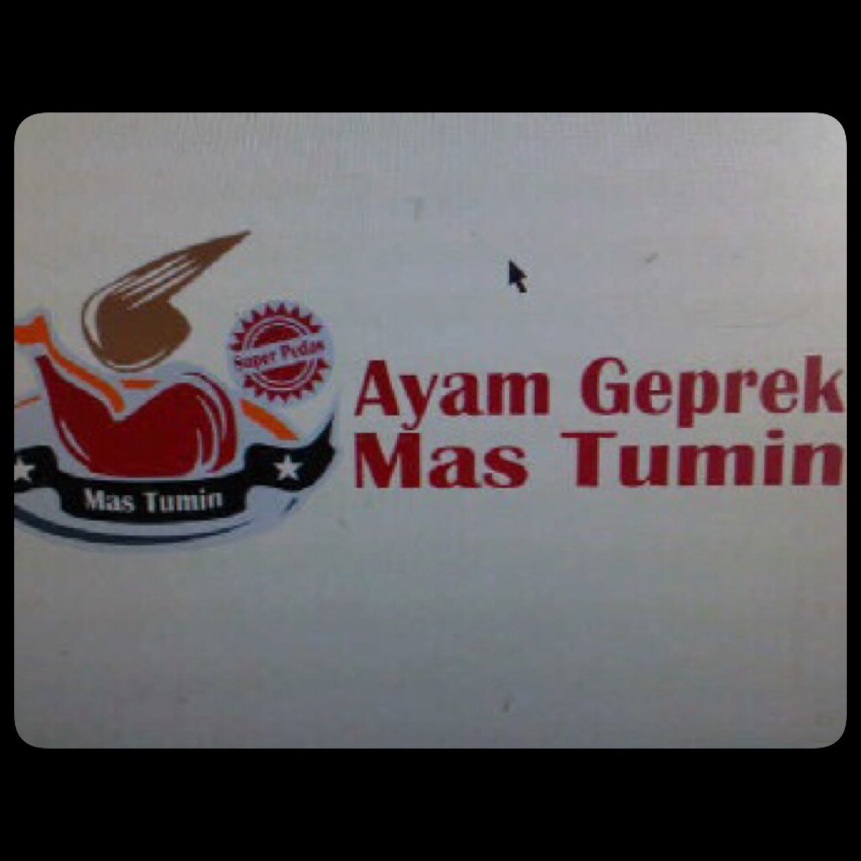 AGMasTumin's profile picture. Ayam tepung, ayam goreng, ikan lele, sayur, tempe tahu bacem, cabe2an, terong2an, timun2an, dan Mas Tumin2an hihihi. Open Hours 11.00 AM - 17.00 PM