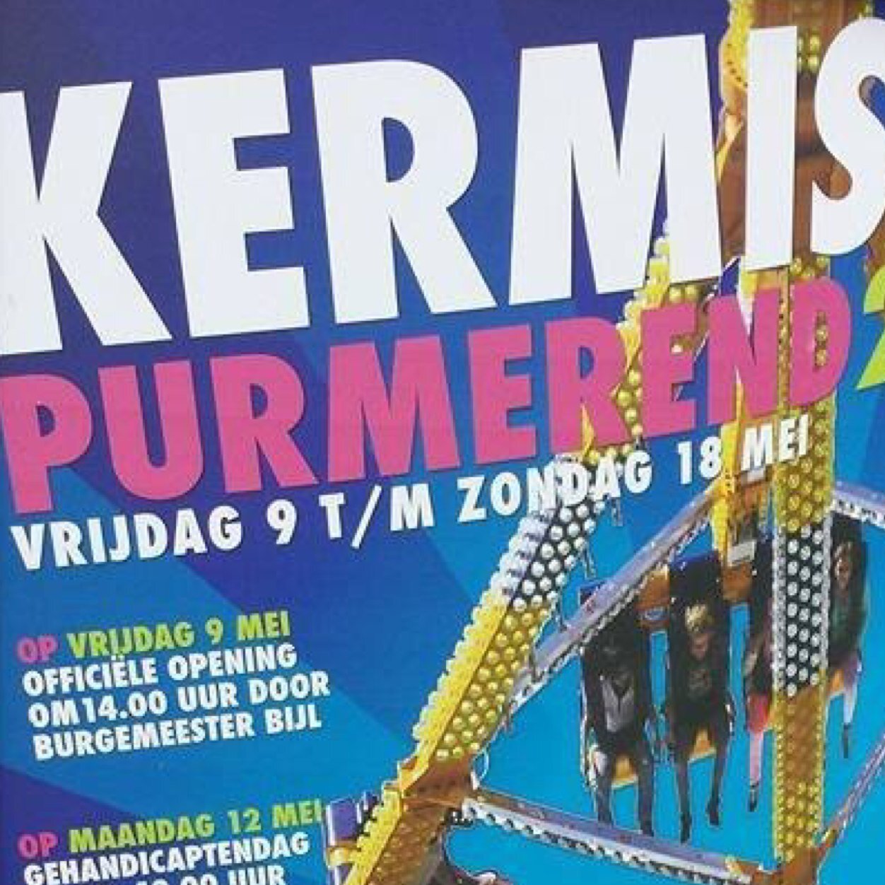 Live info over de kermis in Purmerend