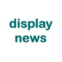 Display News (@displaynews) 's Twitter Profile