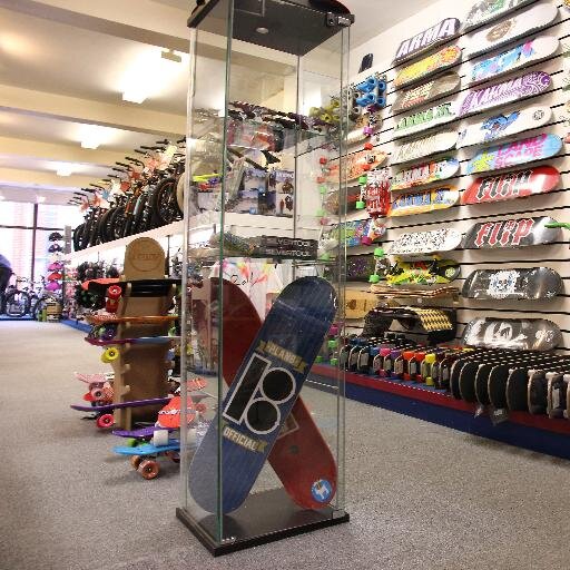 Action sports retailer in Cambridge. BMX, MTB, Downhill, Fixies, Skateboards, Skates, Roller Derby, Helmets & Protection and accessories - http://t.co/5hPFHSYm