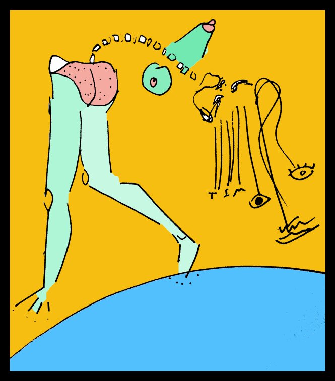 Freelance illustrator, skateboarder, 25, born in England, currently living in France