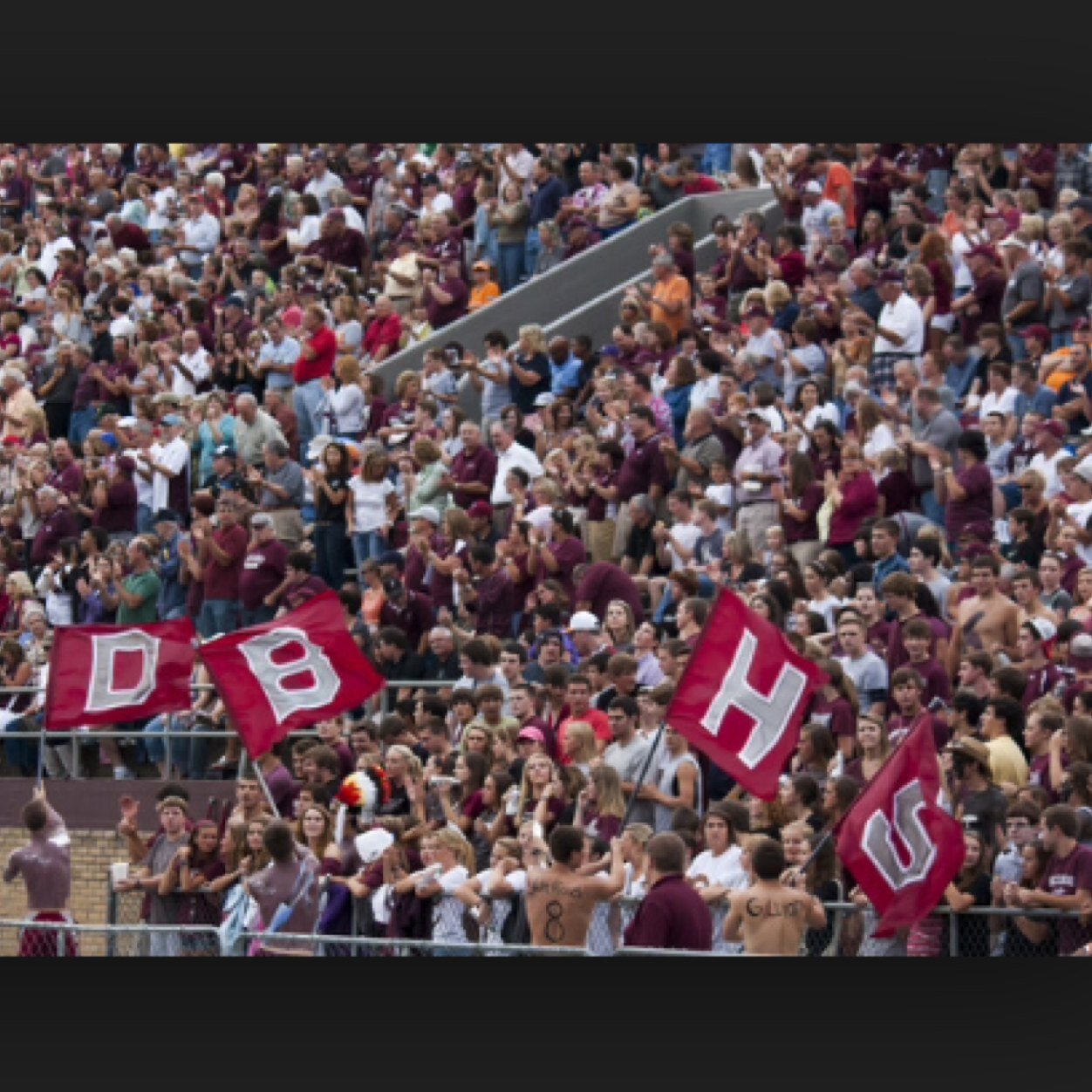 Students and fans of Dobyns-Bennett High School. #RollTribe