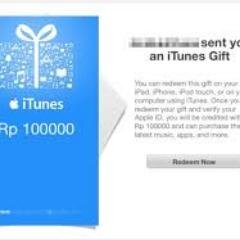 Menyediakan iTunes Gift Cards region Indonesia dengan harga termurah dan terpercaya. Untuk pemesanan hubungi: 082322218820, dan pin bb: 22853F9D