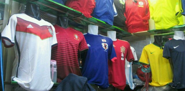 - JERSEY WORLD CUP 2014 (GRADE ORI)
 - JERSEY CLUB (GRADE ORI)
 - JAKET WORLD CUP 2014 (GRADE  ORI)
 - JAKET CLUB (GRADE ORI & KW)
 Thanks