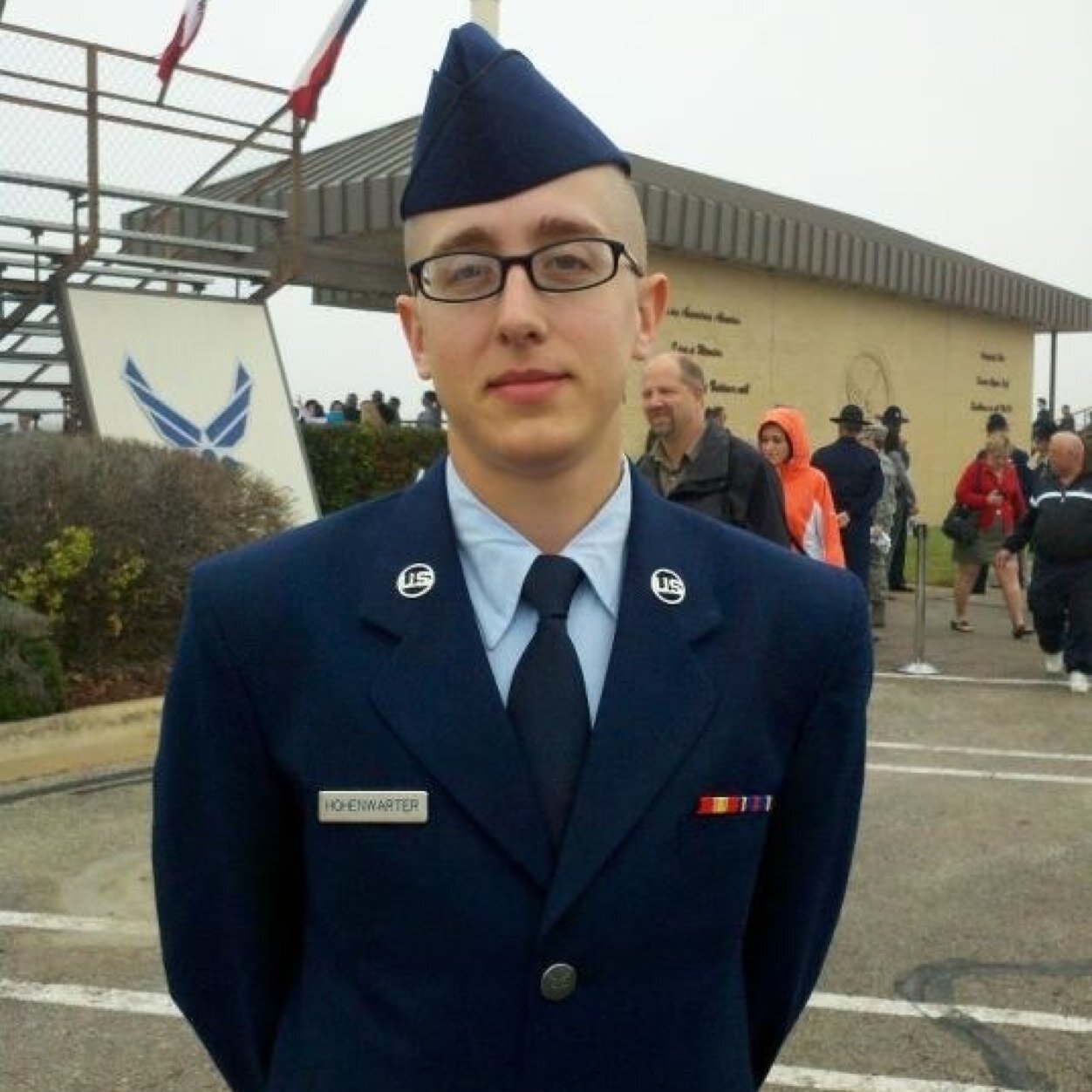 Senior Airman. United States Air Force. Blah.