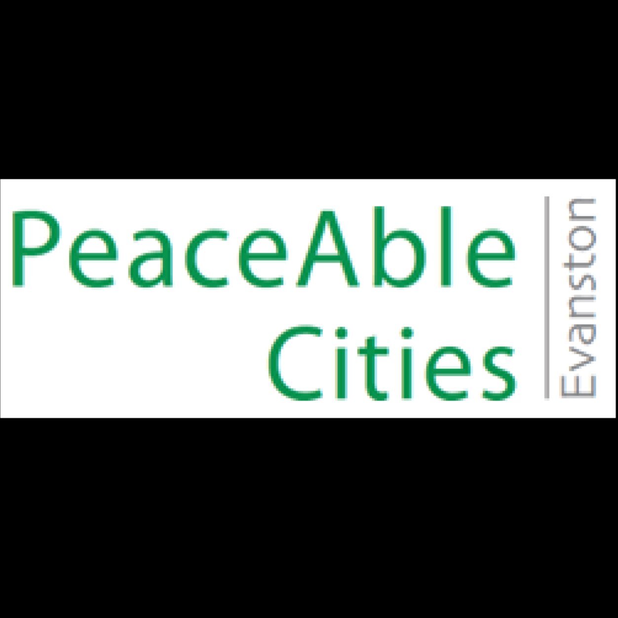 PeaceABLECities's profile picture. Our vision is to create safe, respectful cities, beginning with our own city, Evanston, Illinois.