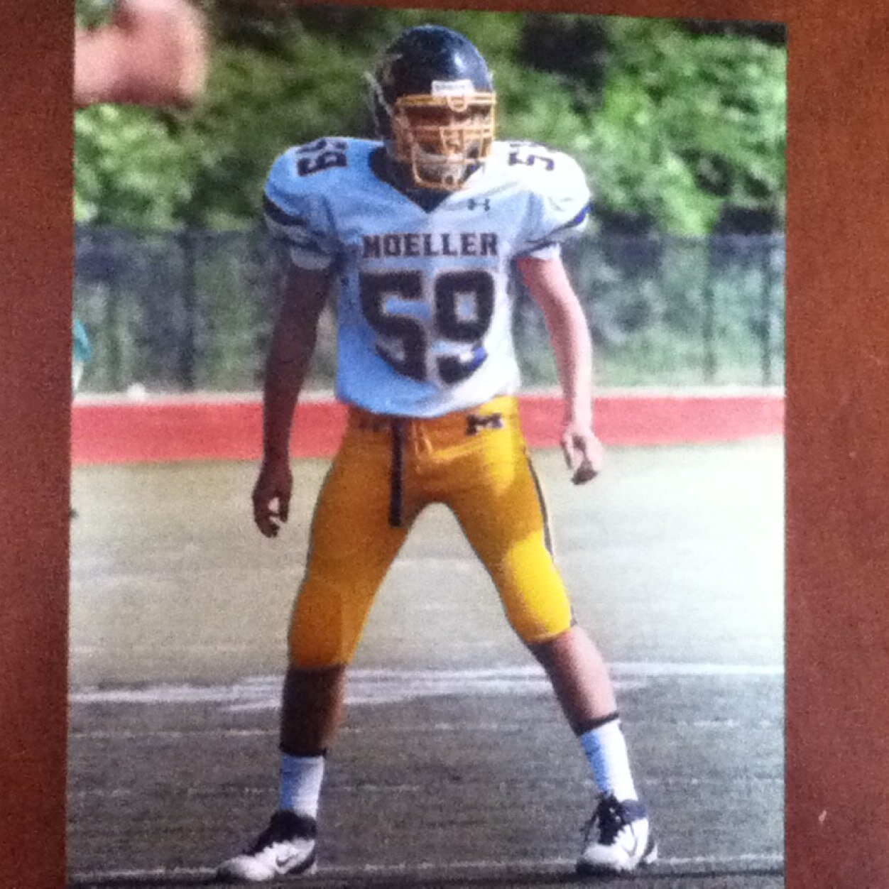 Playing football and maybe lacrosse. You're here for a reason, so get busy.