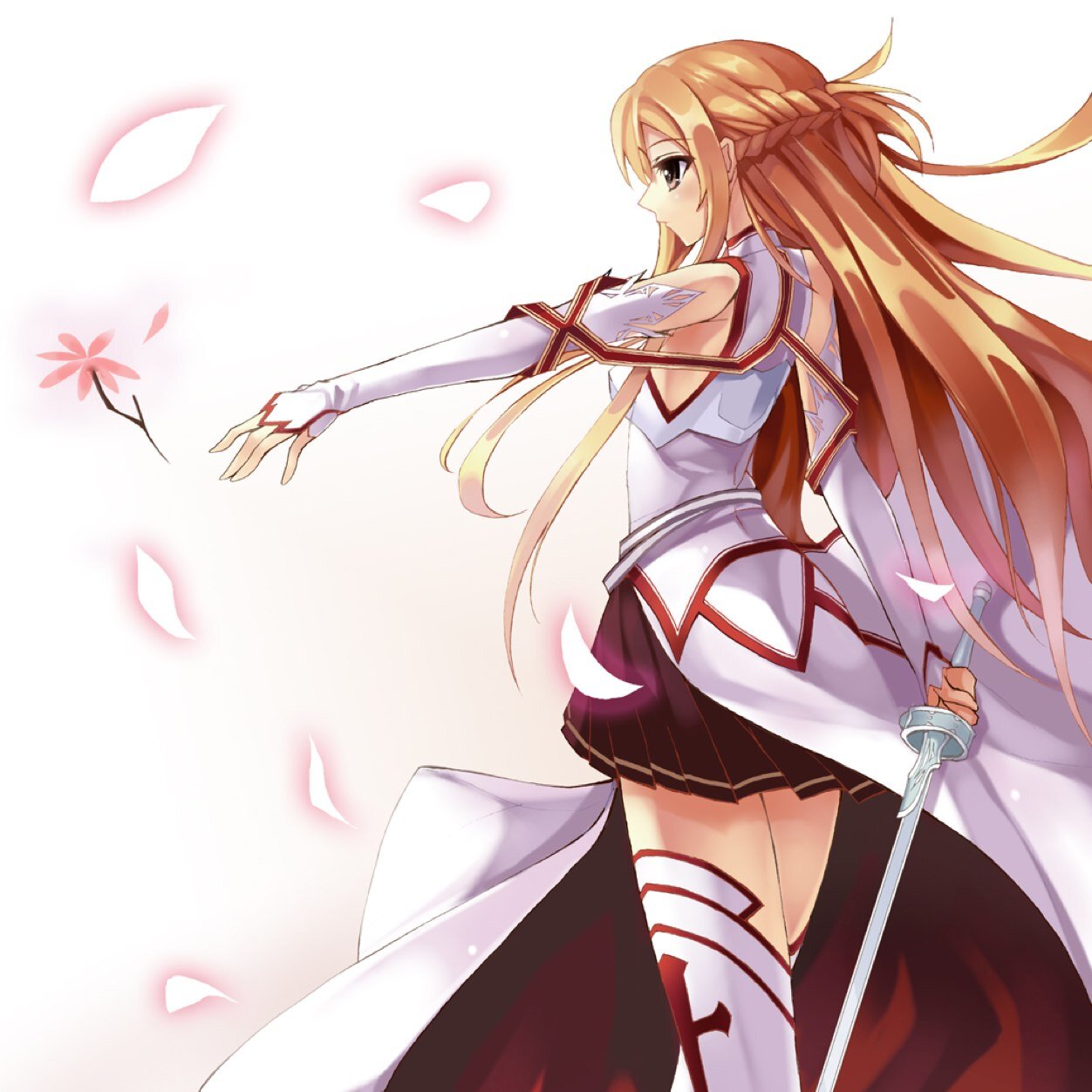 Yuuki___Asuna__'s profile picture. I'm Asuna, but my real name is Yuuki Asuna. My partner is Kirito. I have joined Knights Of The Blood. And I'm part of sword art online.