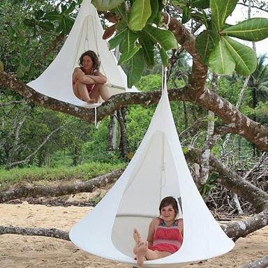 Cacoon is the best place to chill , hang out, read, sleep, meditate, relax and enjoy life. Hang it anywhere or take it with you. on your own or with a friend.