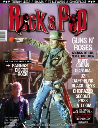 RockandPopMag's profile picture. LA REVISTA BOLIVIANA DE ROCK!!
THE BOLIVIAN ROCK MAGAZINE!!